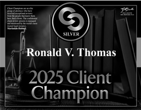 2023 Client Champion - Ronald V Thomas copy