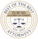 Top 10 Family Law Attorney Award