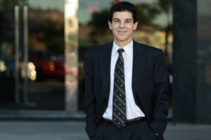 Arizona Men's Divorce Attorney Ronald Thomas Standing Outside